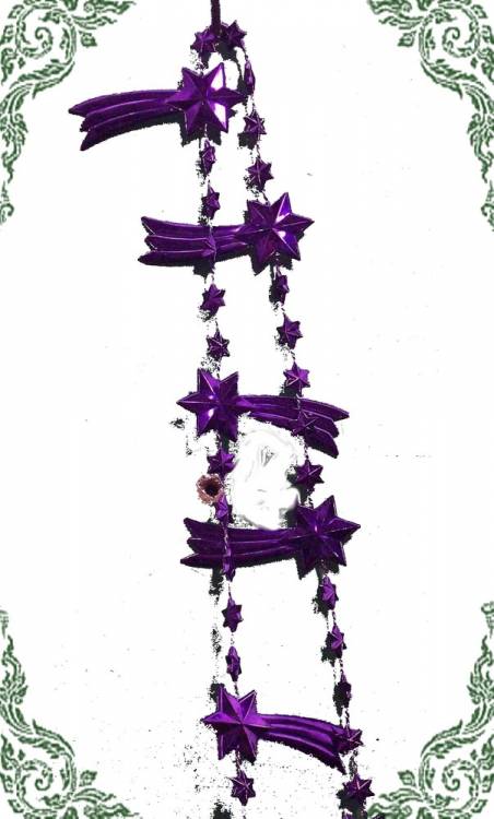 fialový řetěz kometa