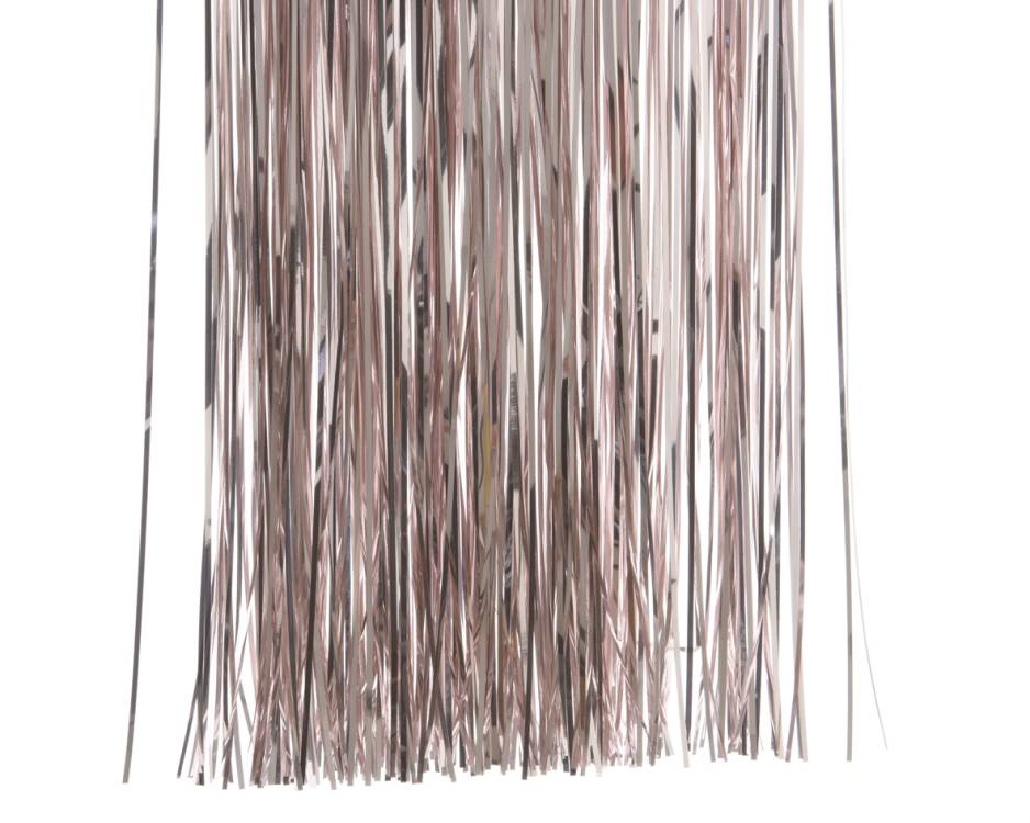 Hladká růžová lameta