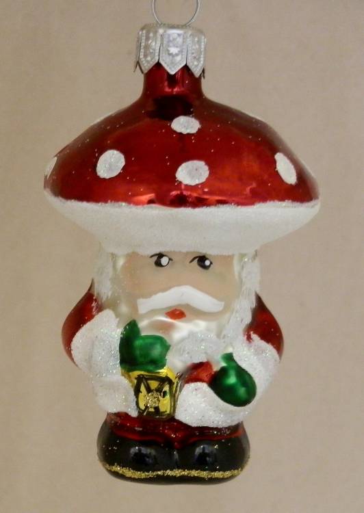 skleněná figurka mochoděda, 1ks