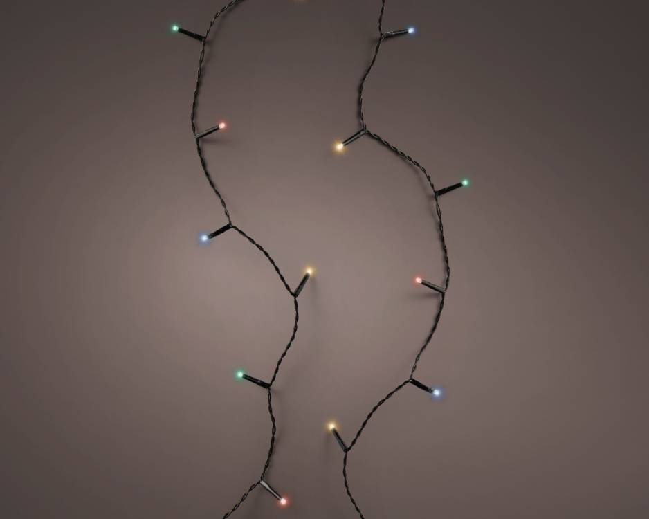 Světelný řetěz twinkle multicolor 27m