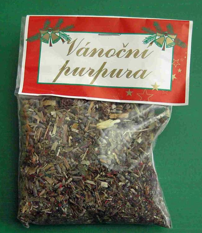 tradiční vánoční  purpura 1ks