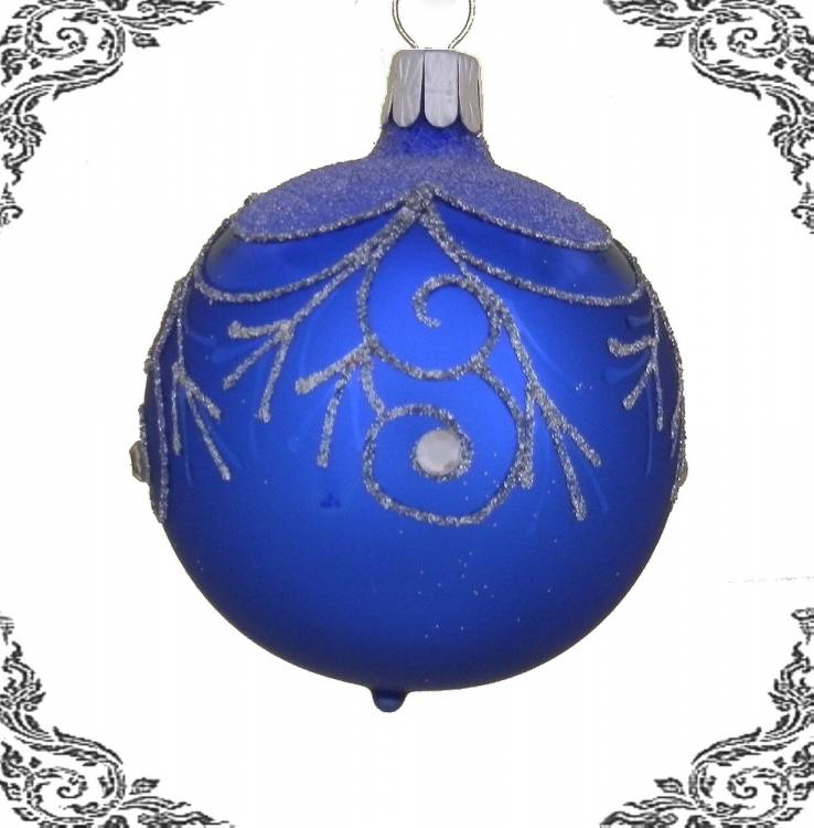Vánoční dekorovaná koule opona, 5ks