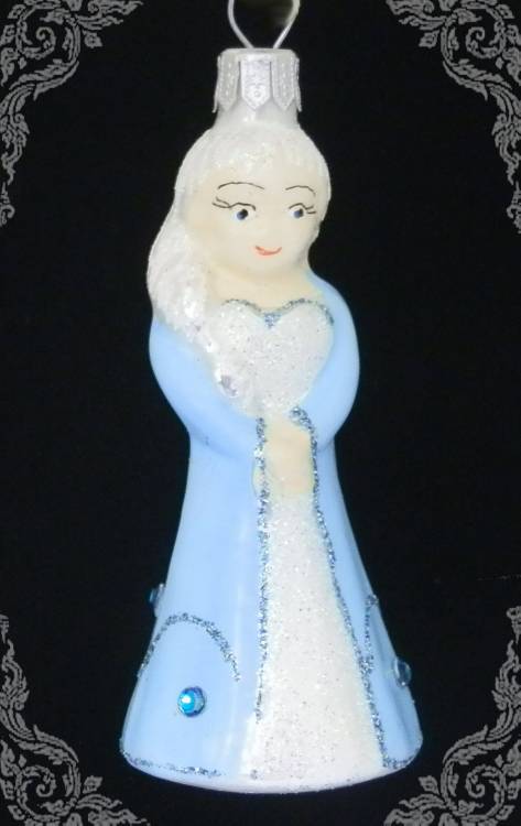 Vánoční dětská ozdoba Elsa, 1ks