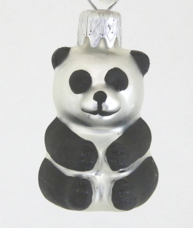 Vánoční minifigurka panda