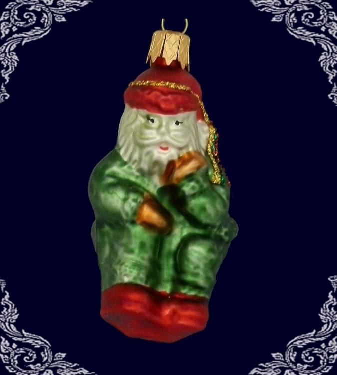 vánoční ozdoba figurka vodník Brekeke, 1ks