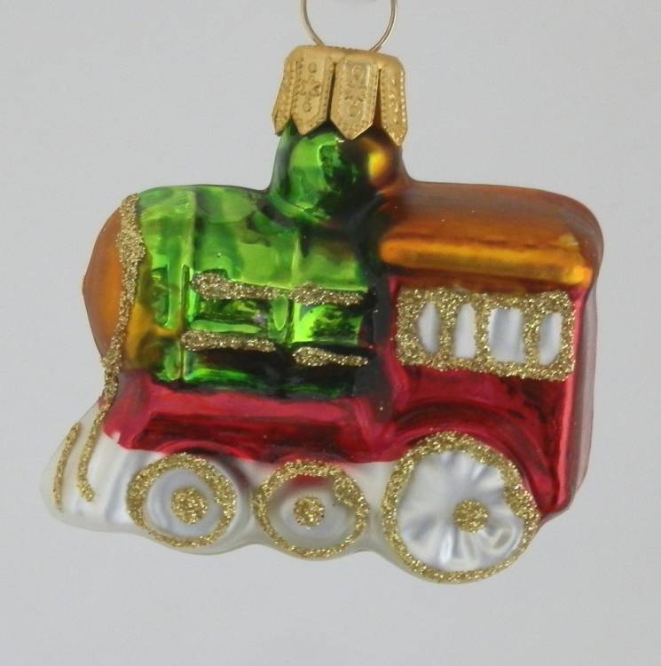 Vánoční ozdoba lokomotiva malá