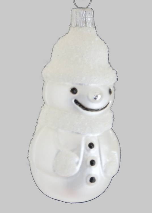 Vánoční ozdoba sněhulák Pako, 1ks