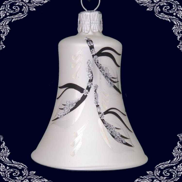 vánoční ozdoba zvonek vilín 4ks