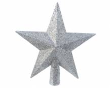 plastová vánoční špice hvězda