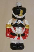 Skleněná figurka Louskáček, 1ks