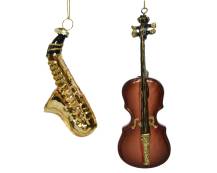 Skleněné housle nebo saxofon, 1ks