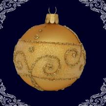 vánoční koule goldeye, 3ks
